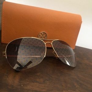 Tory Burch aviator sunglasses